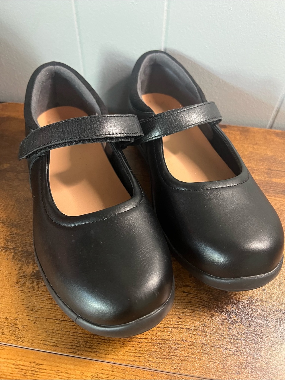 Anodyne No. 33 Casual Mary Jane Stretch Flats Black Stretch Women's Size 8XW